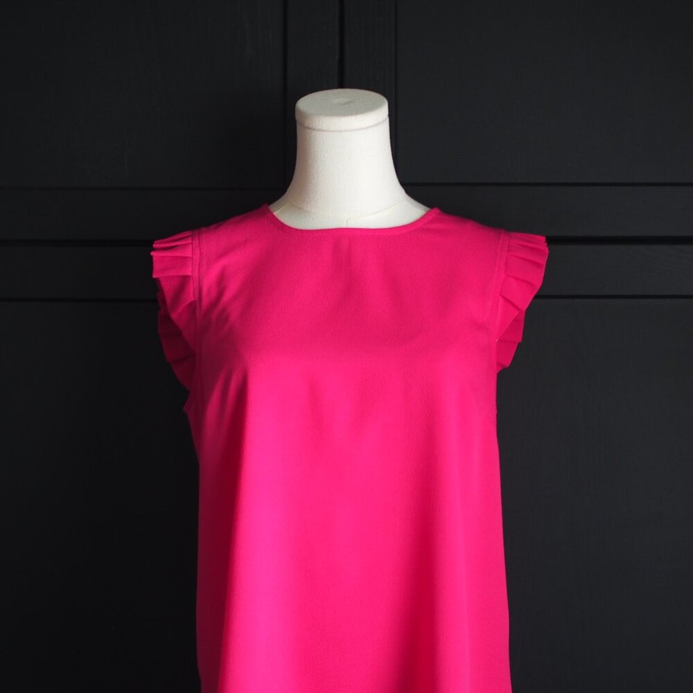 Vero Moda | Ruffle Cap Sleeve Blouse - Picture 3 of 5